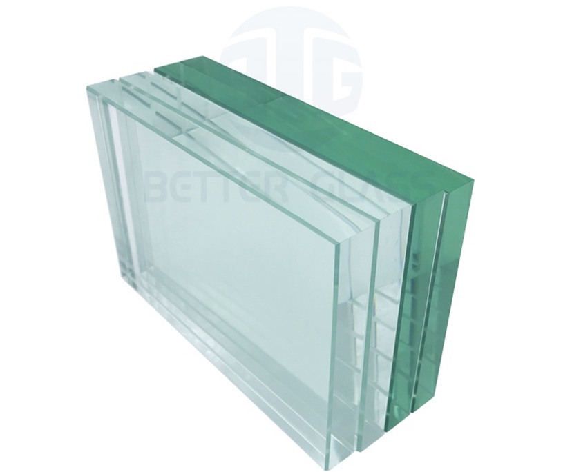 8mm clear tempered toughened reinforced building glass