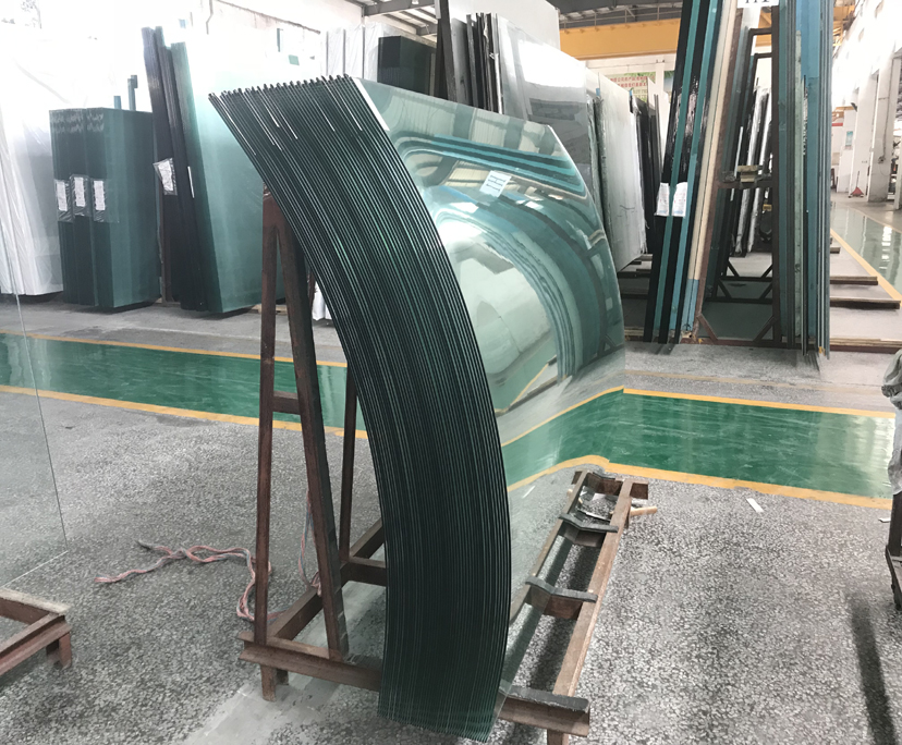 12mm curved glass panel,12mm curved toughened glass