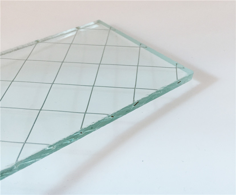 Top sales 6mm 8mm clear tempered wired Glass for interior decoration