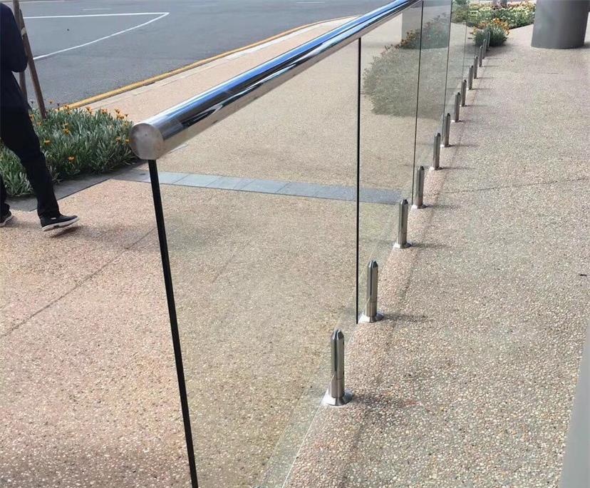 BTG 10mm 12mm clear low iron tempered balustrade glass