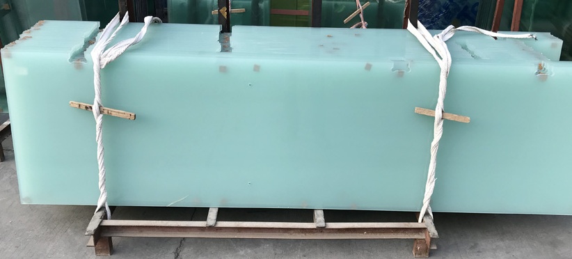 BTG supplier 8mm anti glare tempered frosted glass