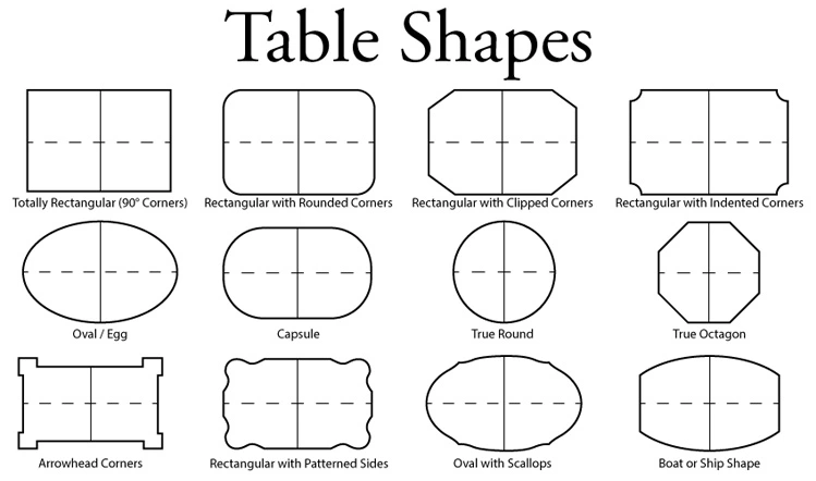 BTG Polished edge rectangle shape table top 6mm 8mm toughened glass factory price