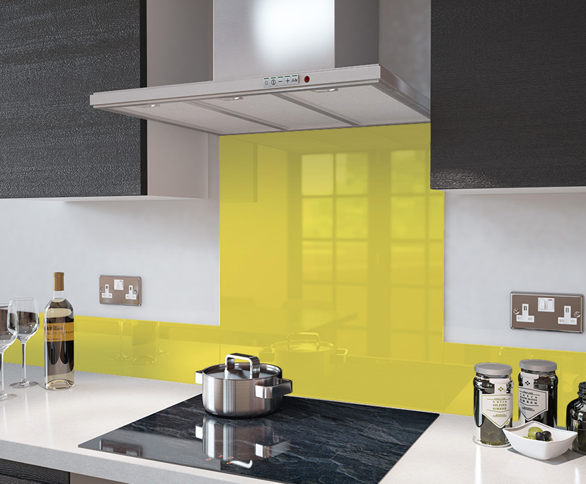 BTG Better Glass strengthened ceramic kitchen splashback glass