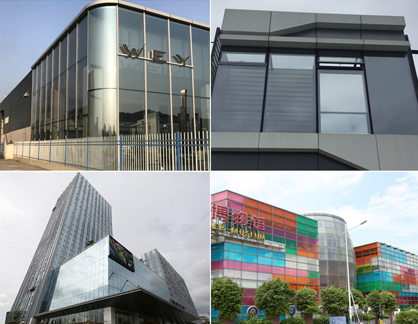 factory tempered curtain wall glass