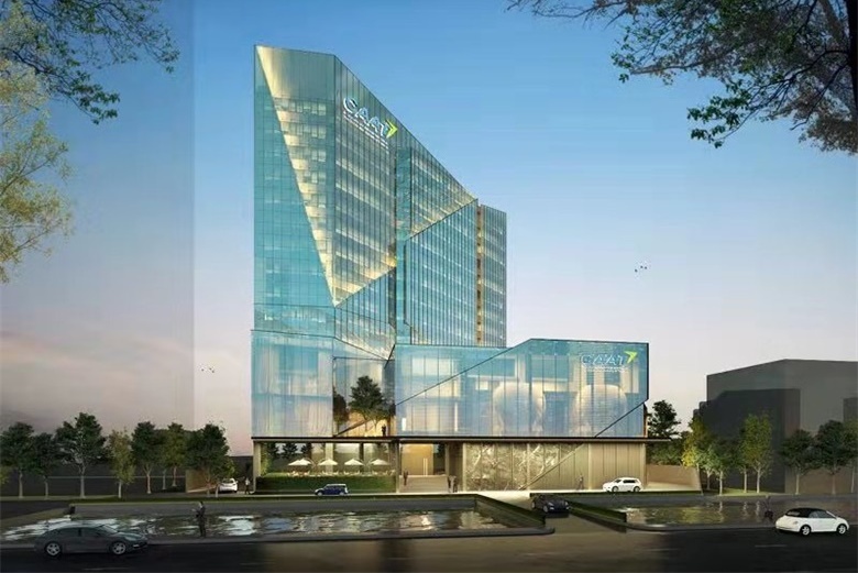 The facade project of BTG better glass in Thailand