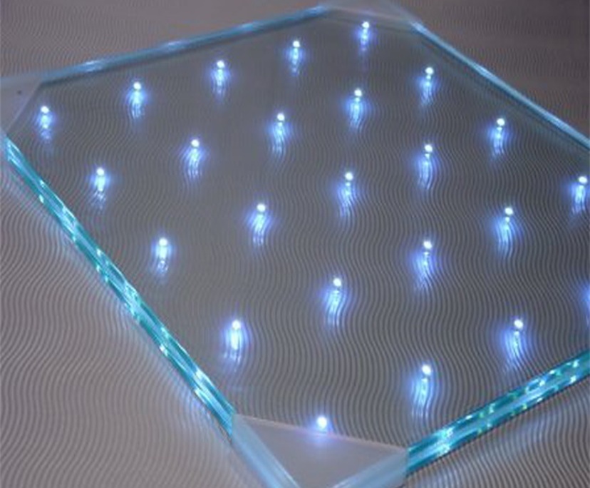 BTG 5mm 1.52PVB 5mm super clear LED glass supplier