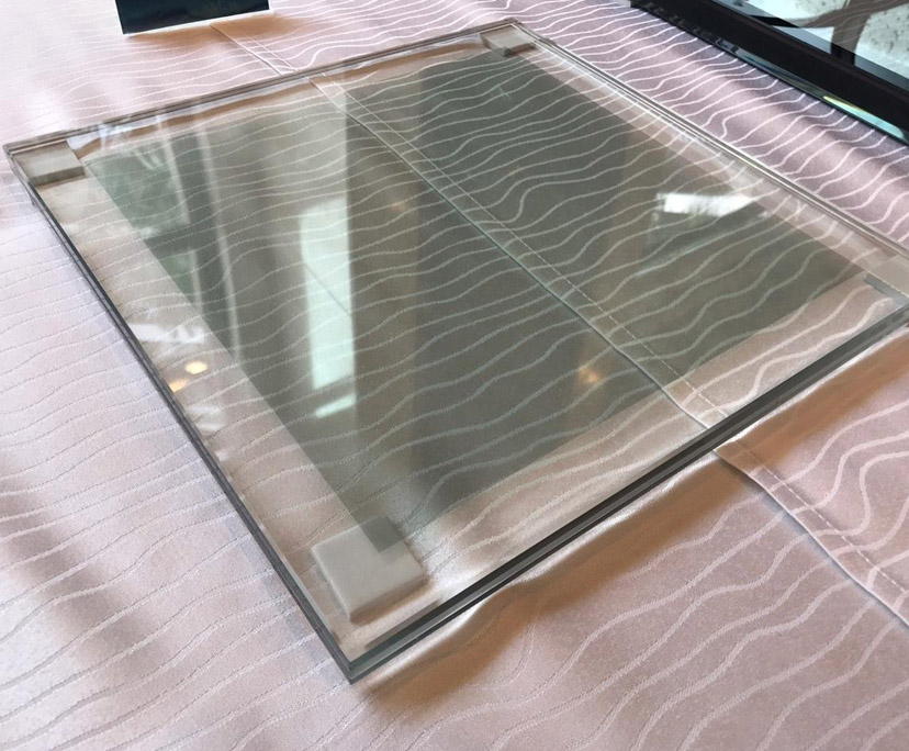 BTG 10mm transparent strengthened anti-reflective glass