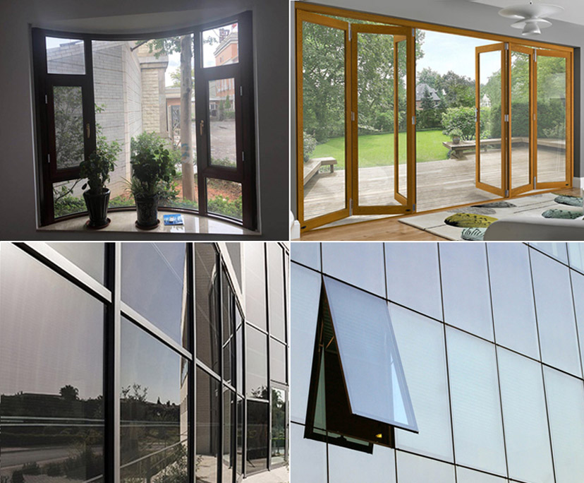 BTG 6mm anti glare toughened low e glass