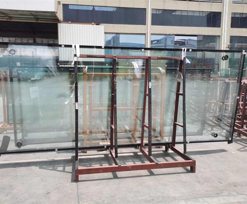 12mm low iron 12A 12mm low iron tempered oversized insulated glass