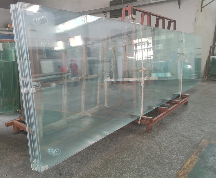 12mm low iron 12A 12mm low iron tempered oversized insulated glass