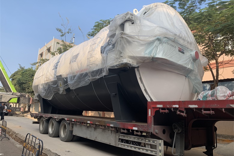 New autoclave arrived in our factory today