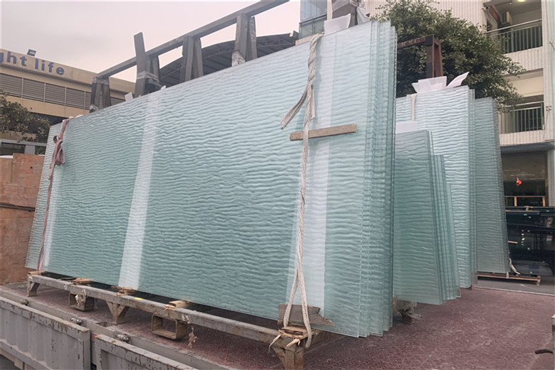 High quality 12mm ultra-clear hot melt tempered   5mm resin   6mm ultra-clear tempered laminated glass