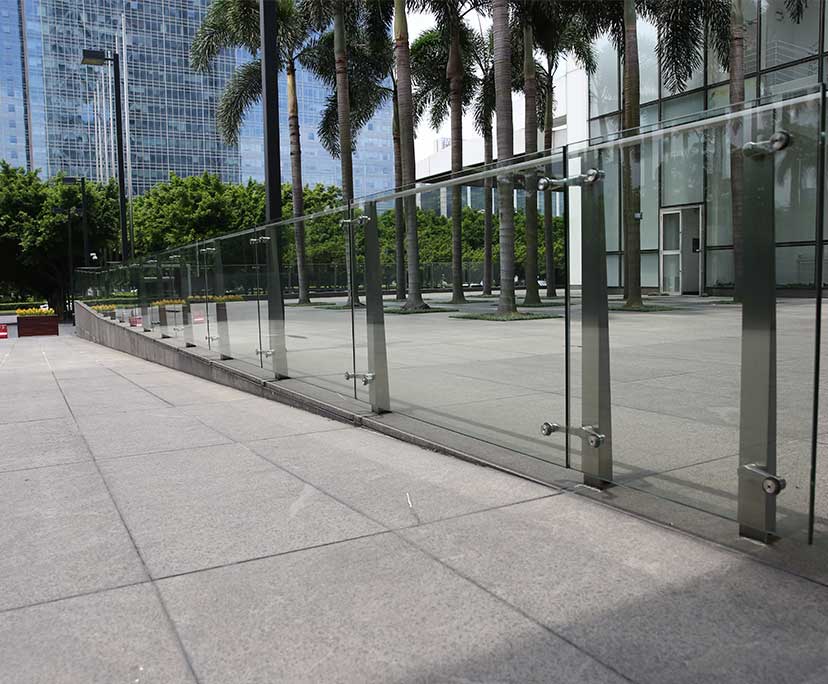 15mm Frameless Handrails Glass