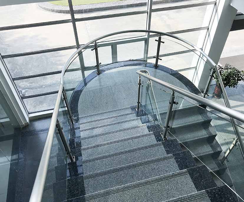15mm Frameless Handrails Glass