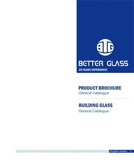 BTG-BETTER GLASS-BUILDING GLASS BROCHURE