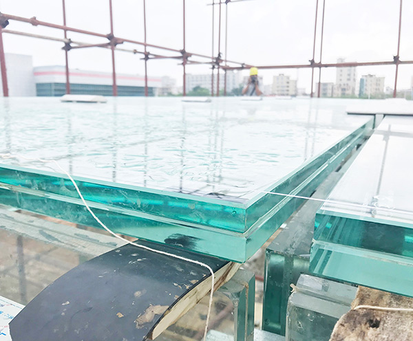 10.38mm clear laminated glass