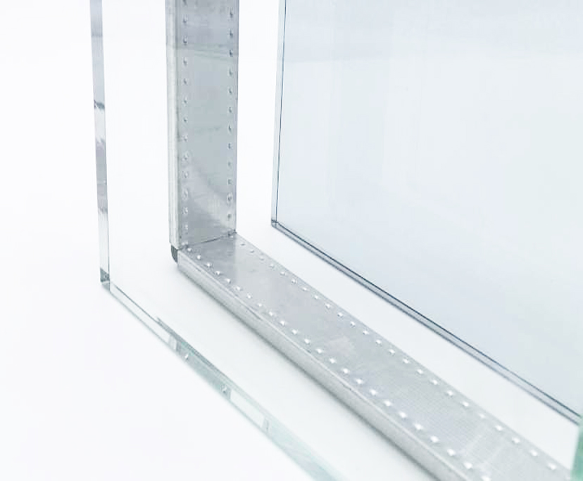 Double-glazed glass panel - DOUBLE GLAZED - Clear glass - low-e / sun  protection / insulating