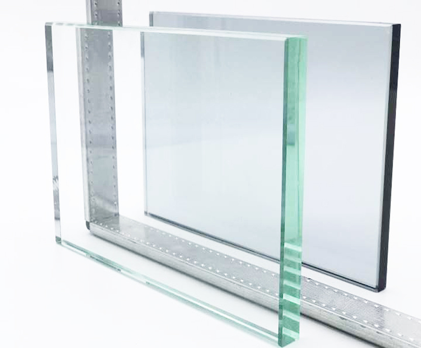 Double-glazed glass panel - DOUBLE GLAZED - Clear glass - low-e / sun  protection / insulating