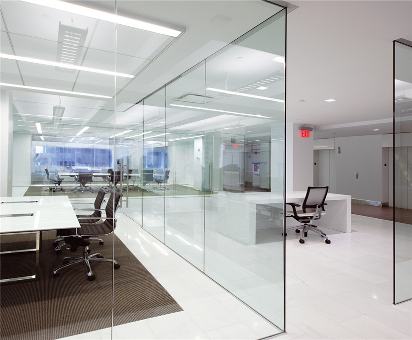 10 mm 12mm clear tempered glass partition walls