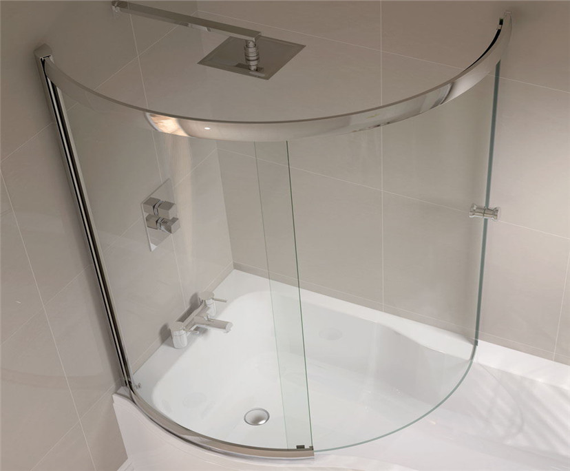 10mm clear tempered shower glass