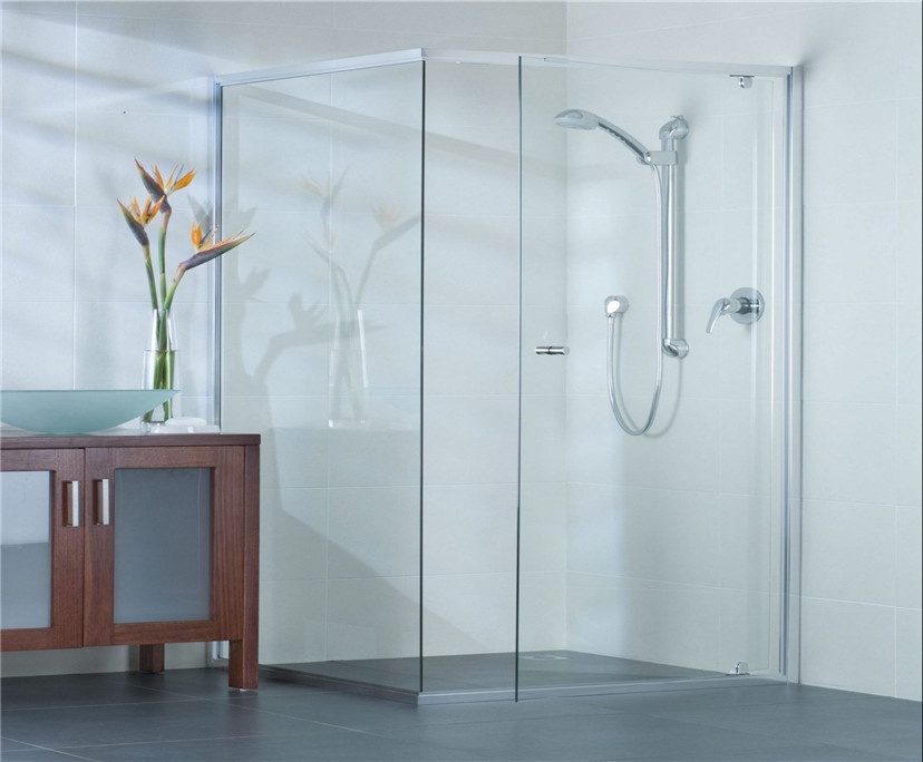 12mm super clear tempered shower glass