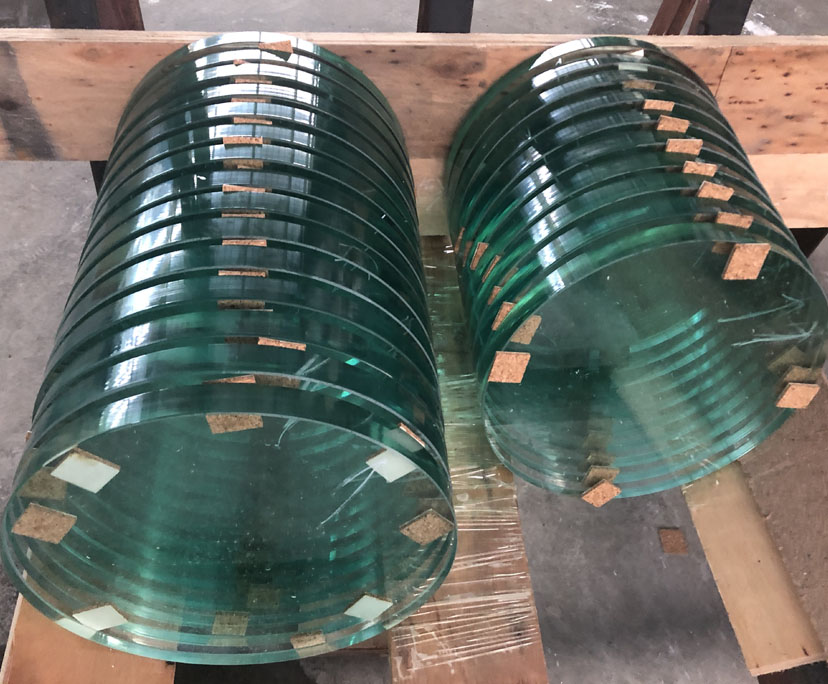 BTG 12mm toughened table tops glass