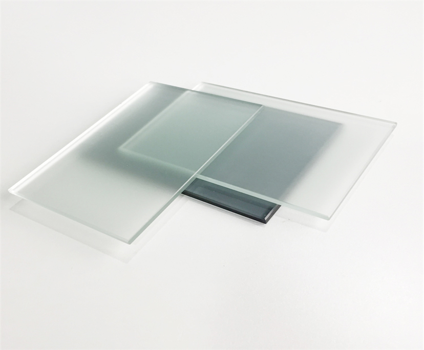 BTG 12mm clear acid etching frosted glass,10mm clear privacy frosted glass factory