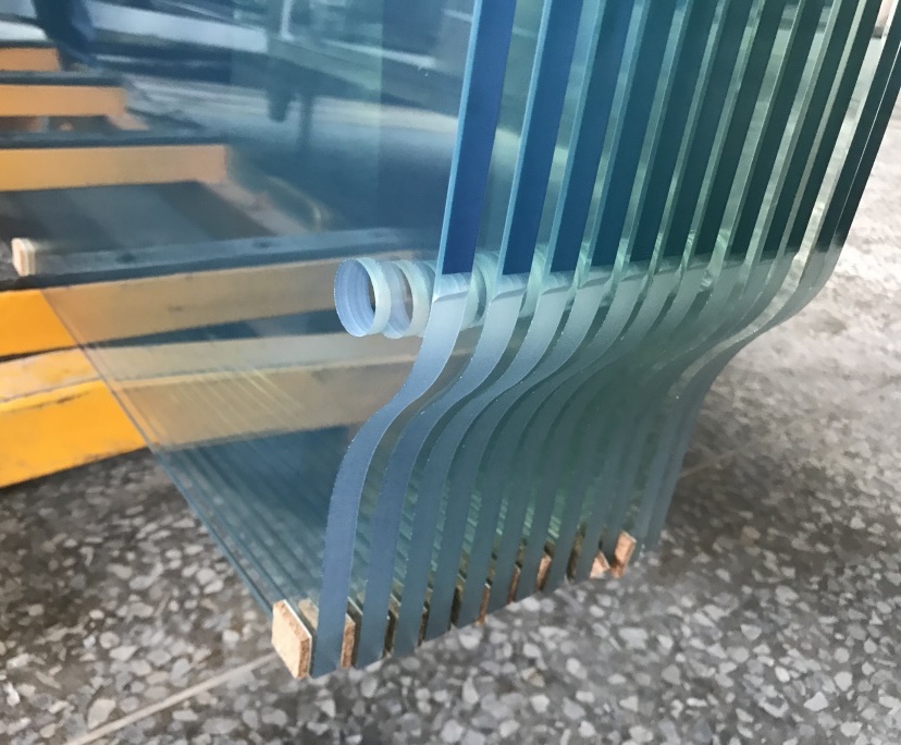 BTG 8mm 10mm 12mm clear tempered balcony railing glass