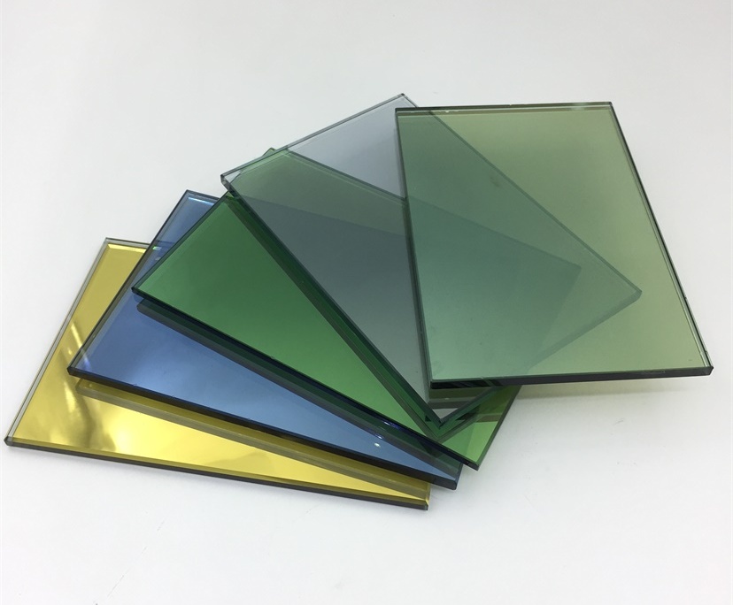 BTG 6mm green tempered reflective glass