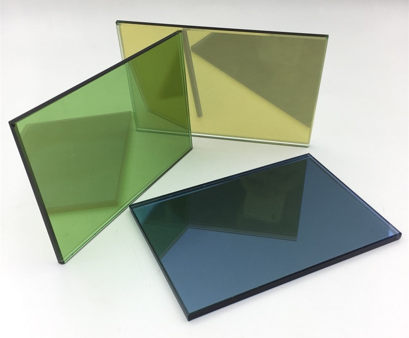 BTG 6mm green tempered reflective glass