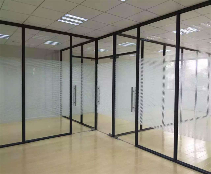 10 mm clear frosted tempered glass parition walls,12mm tinted tempered partition glass