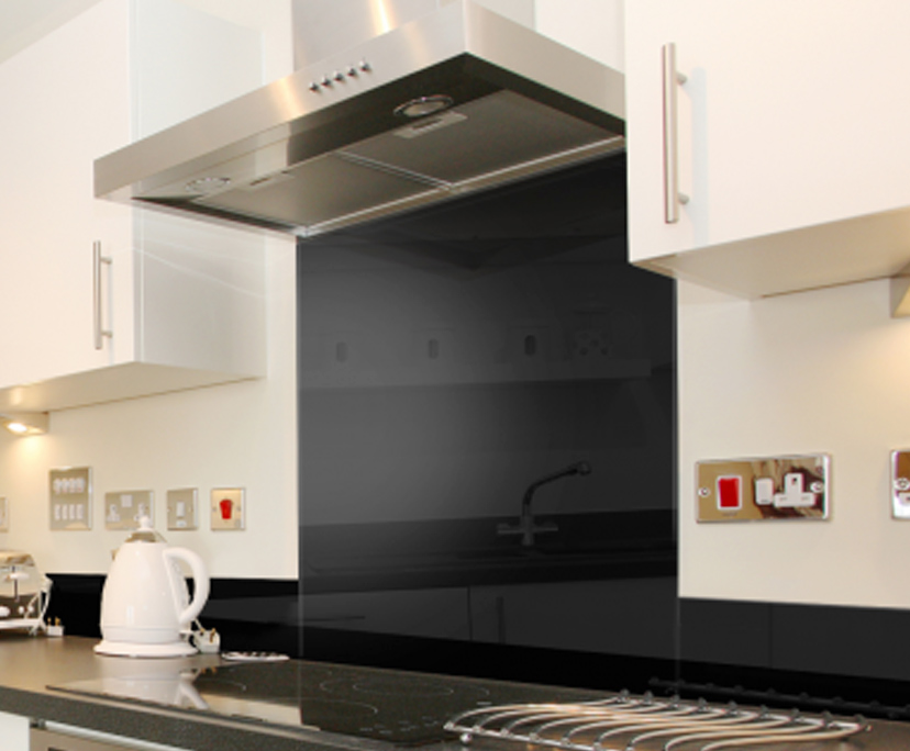 BTG Better Glass toughened kitchen splashback glass