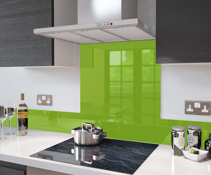BTG Better Glass toughened kitchen splashback glass