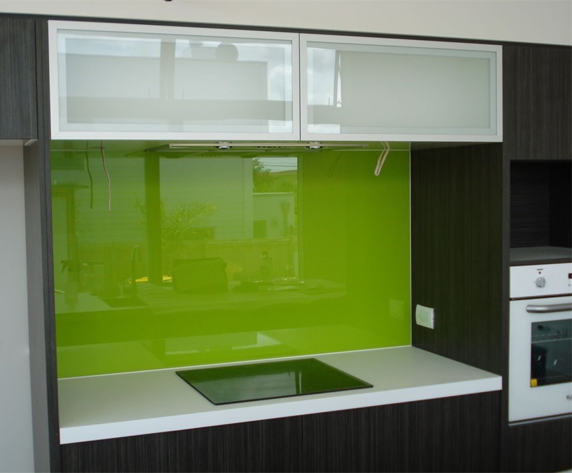 BTG 6mm colored tempered kitchen splashbacks glass