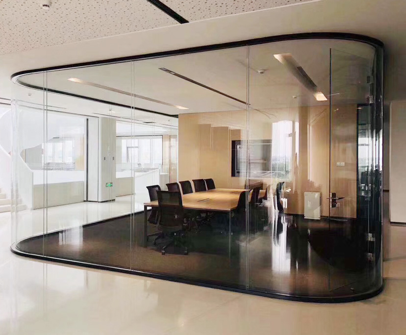 BTG Better Glass 10mm transparent tempered high partition glass