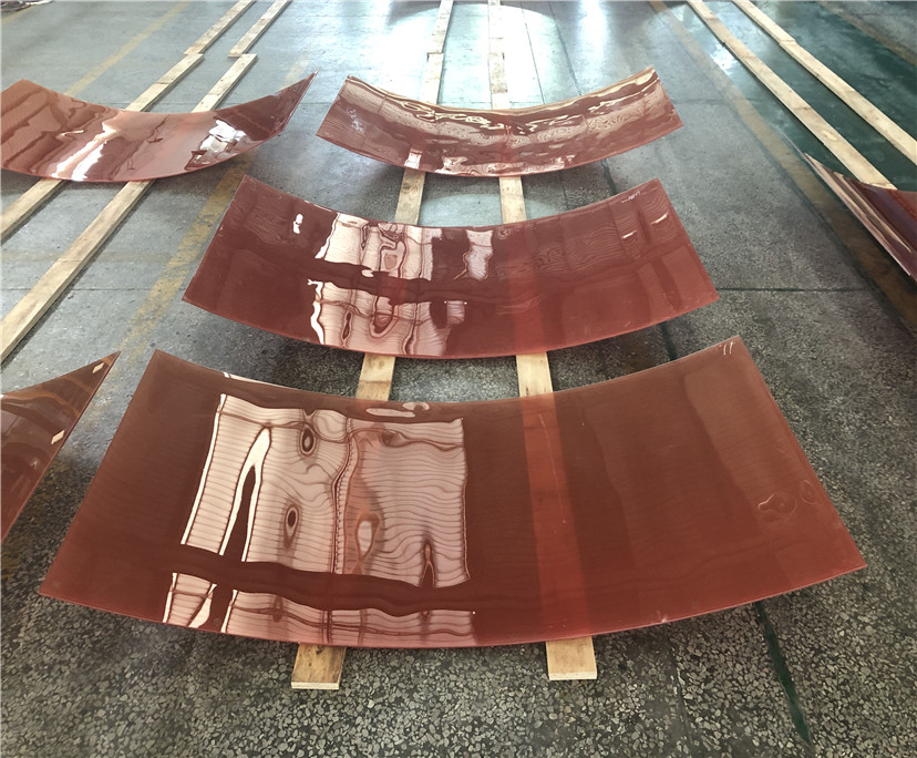 BTG Wholesale Factory Panels Sheet Tempered Curved Glass Manufacture Price