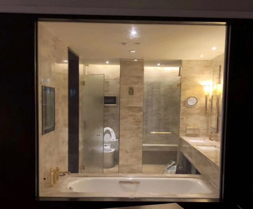 BTG supplier 10mm clear tempered shower glass