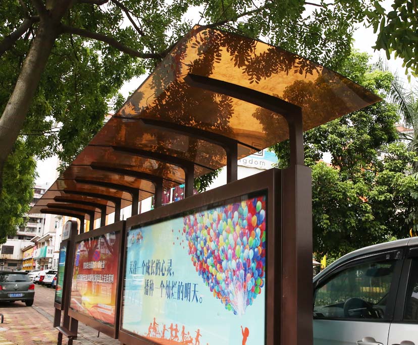 BTG supplier UV proof tempered canopy glass