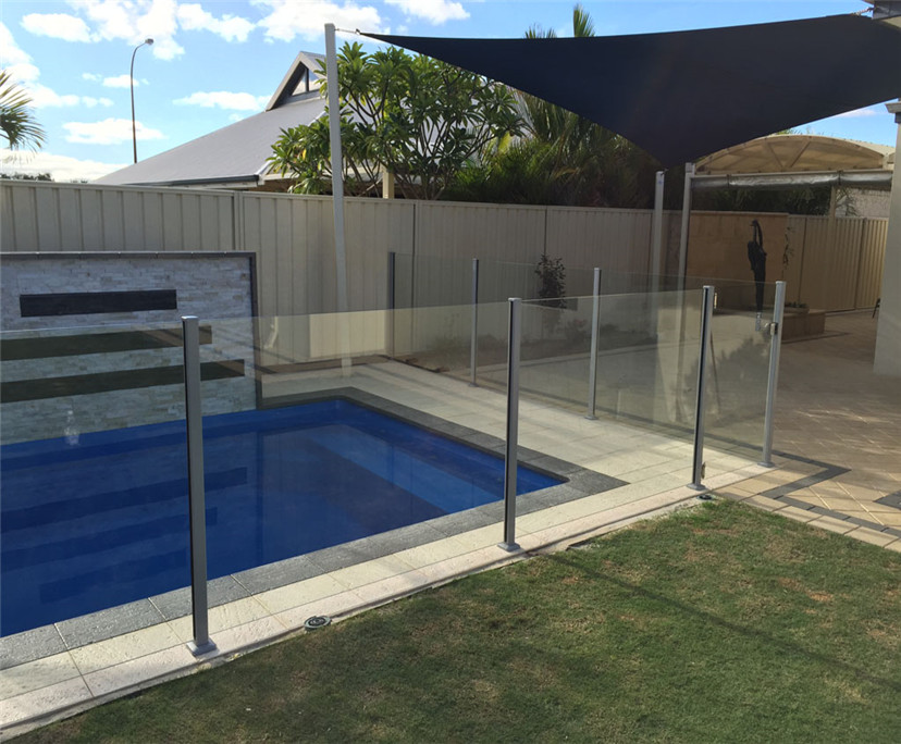 Top sales 12mm toughened tempered swimming pool fence glass china manufactures 