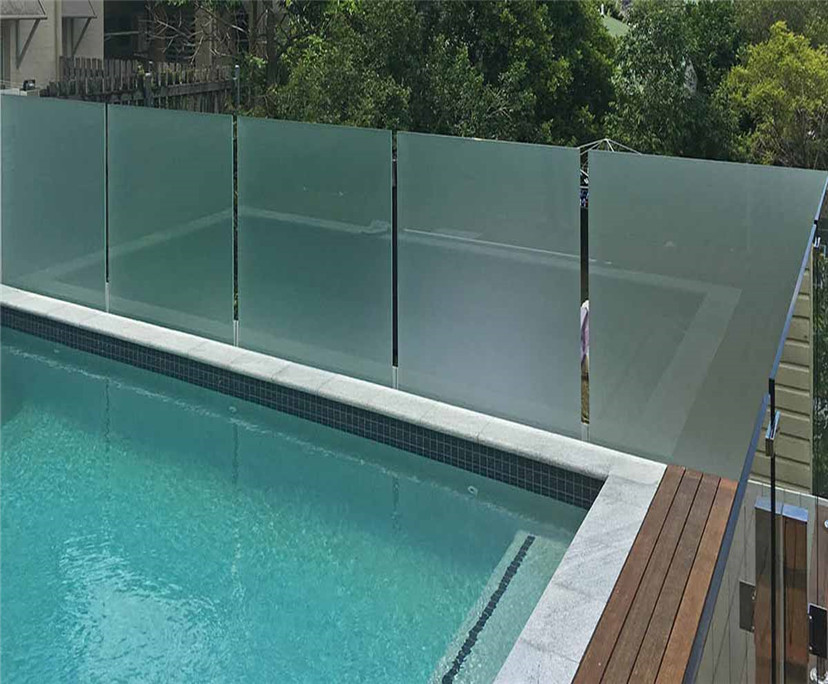 Top sales 12mm toughened tempered swimming pool fence glass china manufactures 