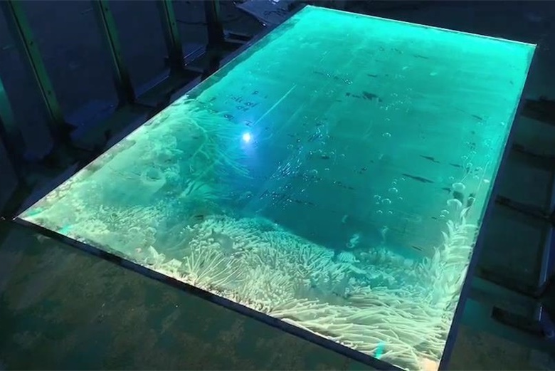 BTG laser engraving glass