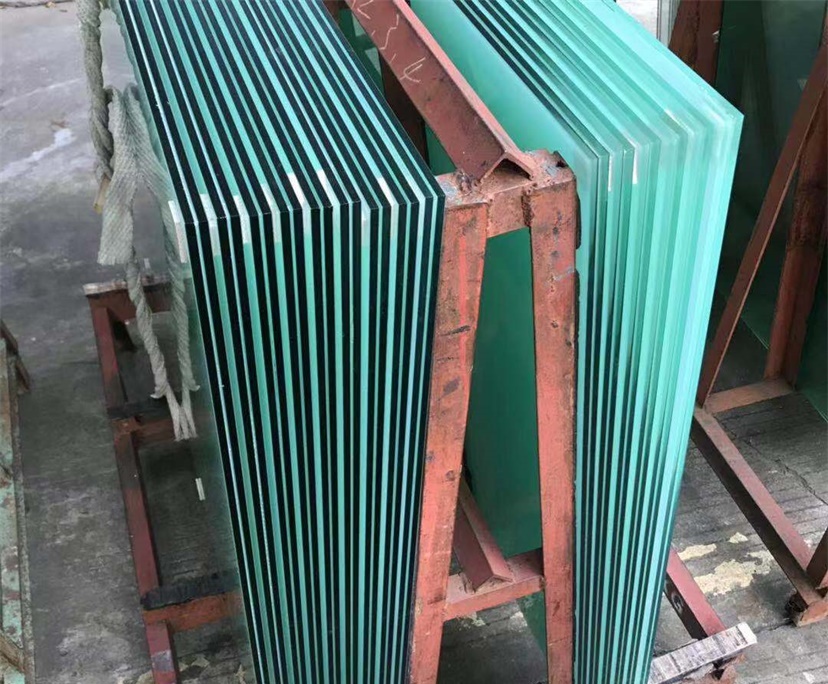 BTG 5mm+1.52PVB+5mm clear tempered laminated glass