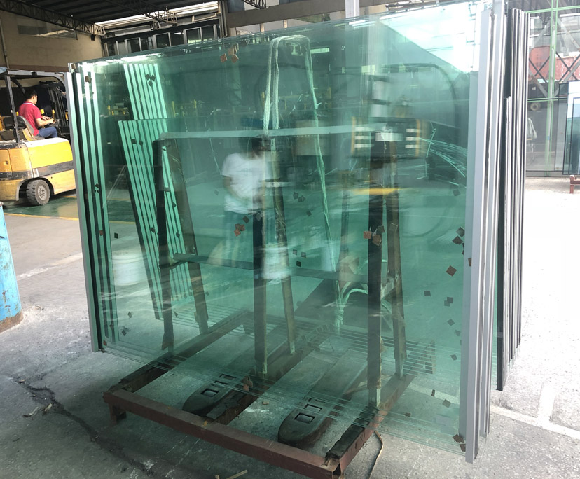 10mm 12mm colored toughened glass for door