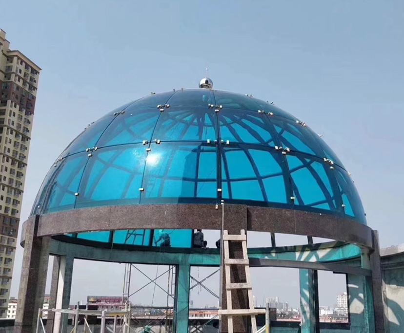 BTG double curved strengthened glass