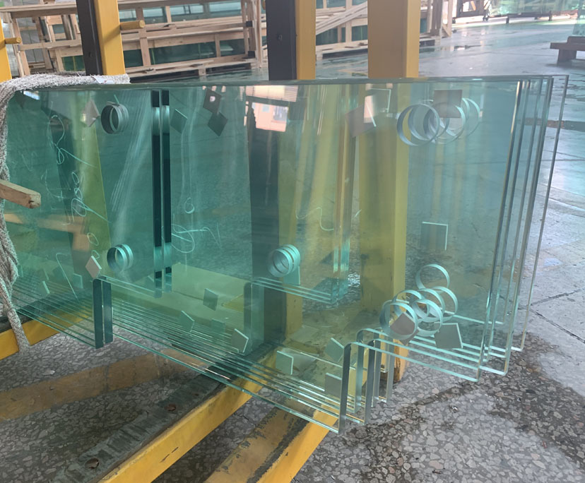 BTG supplier 4mm-15mm strengthened glass