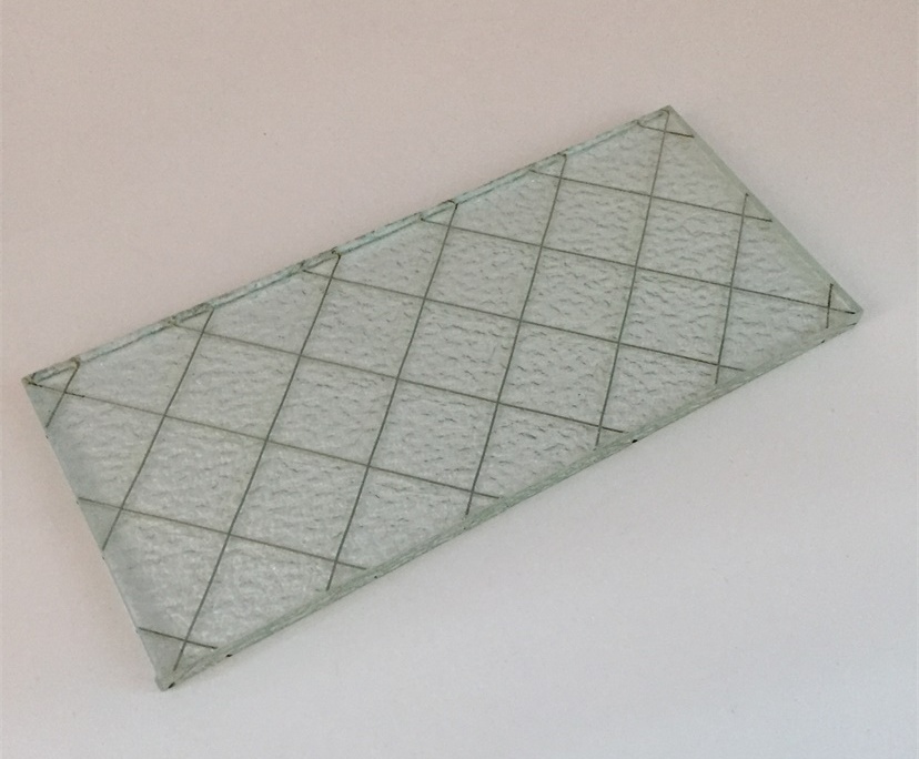 BTG 6mm clear tempered wired glass for windows