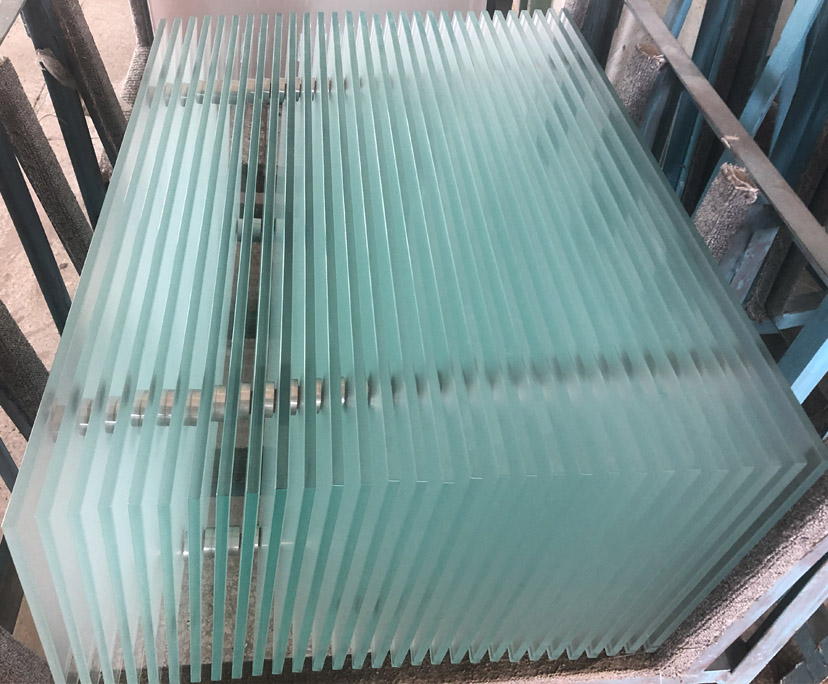 China factory BTG 10mm tempered table tops glass