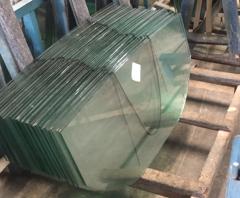 China factory BTG 10mm tempered table tops glass