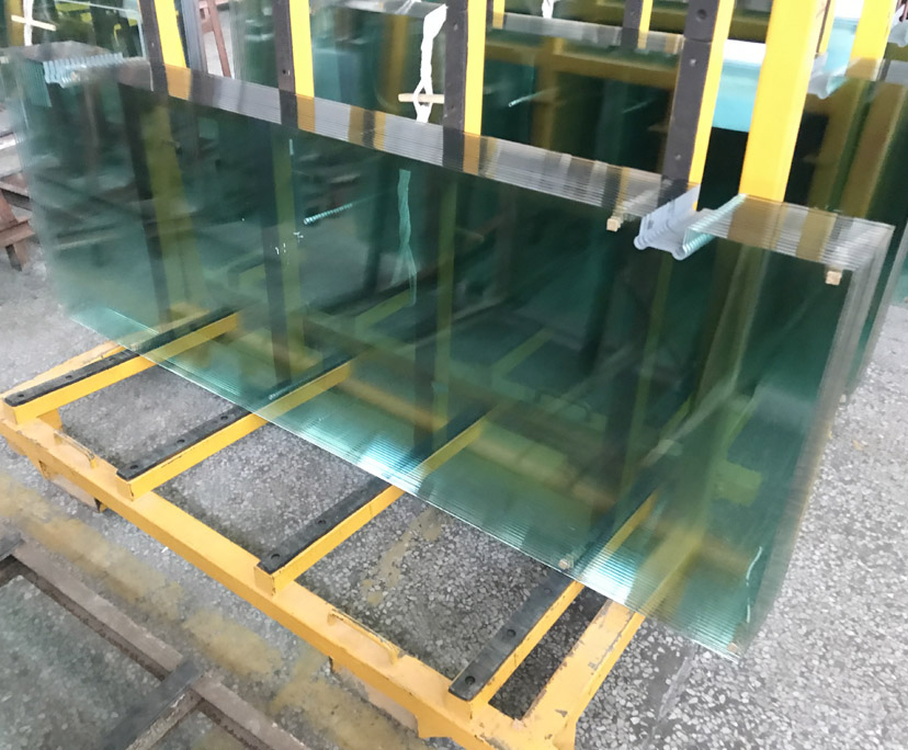 BTG transparent toughened partition glass