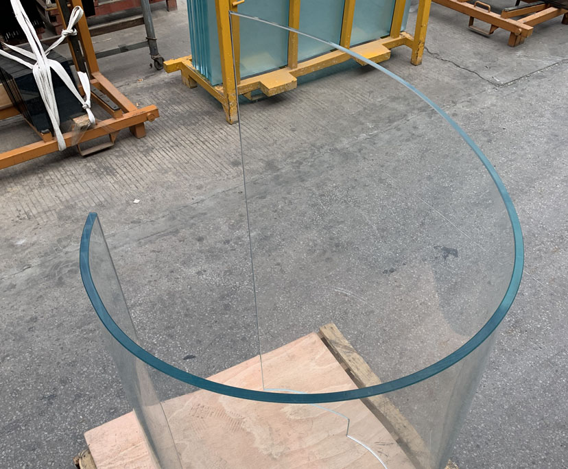 BTG customized 6mm 8mm hot bending glass manufacturer